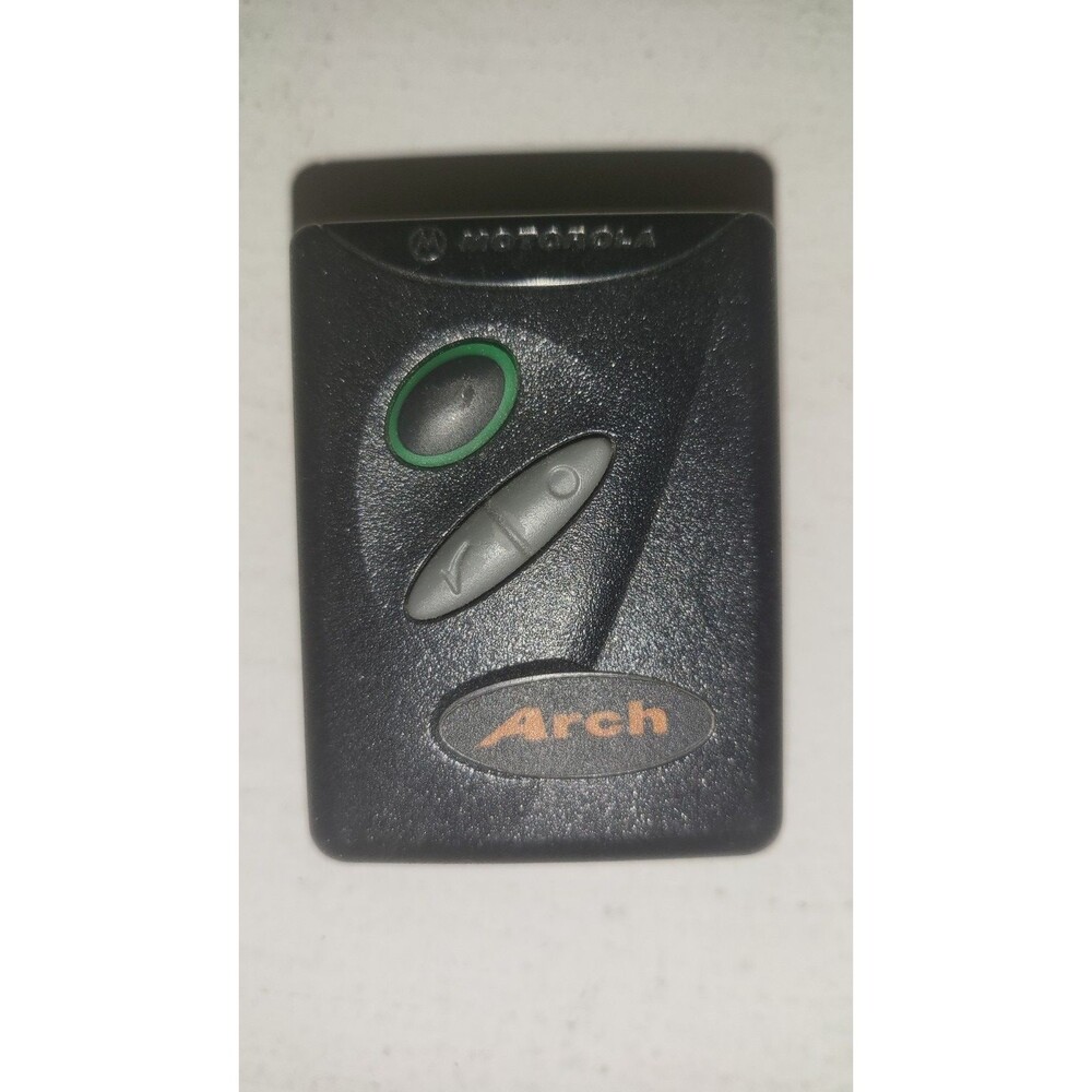 Motorola Arch Flex Wireless Pager Beeper & Belt Clip Vintage